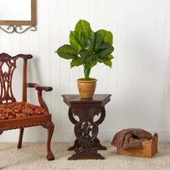 2.5ft. Large Philodendron Leaf Plant In Decorative Planter 8 2.5ft. Large Philodendron Leaf Plant In Decorative Planter -Michaels Shop D294146S 3