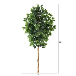 6ft. Single Ficus Tree 6 6ft. Single Ficus Tree -Michaels Shop D294253S 2