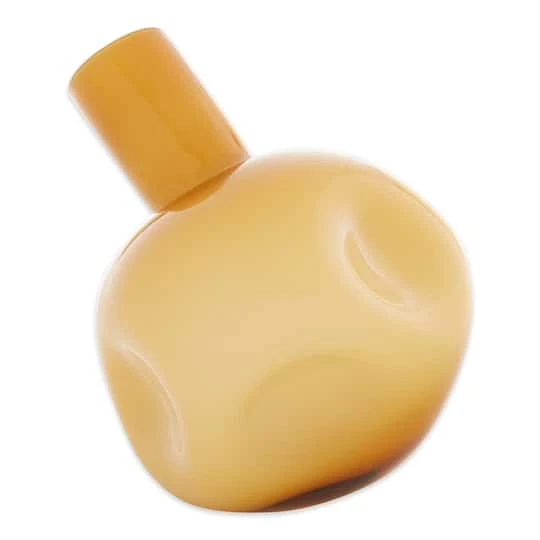 6" Yellow Abstract Vase 3 6" Yellow Abstract Vase - Image 3