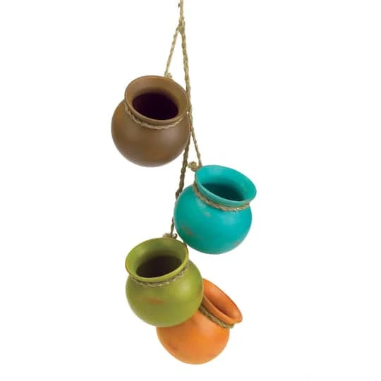 23" Dangling Mini Pots 2 23" Dangling Mini Pots - Image 2