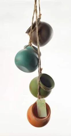 23" Dangling Mini Pots 6 23" Dangling Mini Pots -Michaels Shop D298910S 2