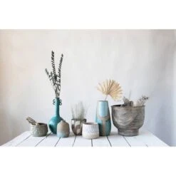 Hello Honey® 13" Terracotta Vase With Hand-Painted Design -Michaels Shop D320438S 3