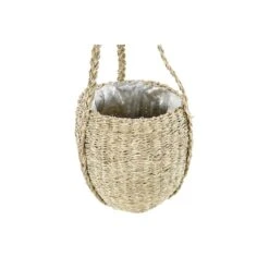 Hello Honey® Handwoven Hanging Seagrass Basket Planter -Michaels Shop D320508S 4