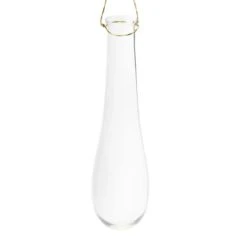 Hello Honey® 12" Hanging Glass Teardrop Vase -Michaels Shop D320977S 4