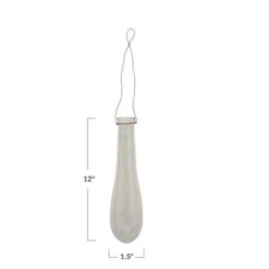 Hello Honey® 12" Hanging Glass Teardrop Vase -Michaels Shop D320977S 6