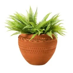 Hello Honey® 7'' Textured Terra-Cotta Pot -Michaels Shop D320989S 5