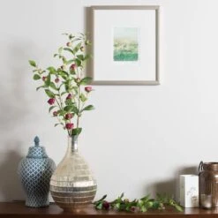 Artificial Burgundy Tea Rose Spray, 3ct. -Michaels Shop D324492S 3