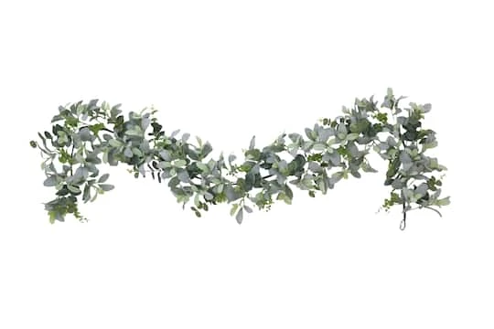 6ft. Green Lambs Ear Garland 2 6ft. Green Lambs Ear Garland - Image 2