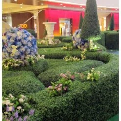 20" Ficus Style Plant Living Wall Panels, 4ct. -Michaels Shop D329628S 4