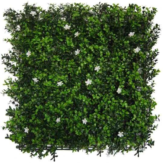 "Tulum" Artificial Foliage Plant Green Wall Panels, 4ct. 1 "Tulum" Artificial Foliage Plant Green Wall Panels, 4ct.