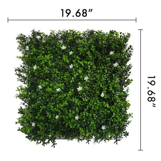 "Tulum" Artificial Foliage Plant Green Wall Panels, 4ct. 3 "Tulum" Artificial Foliage Plant Green Wall Panels, 4ct. - Image 3