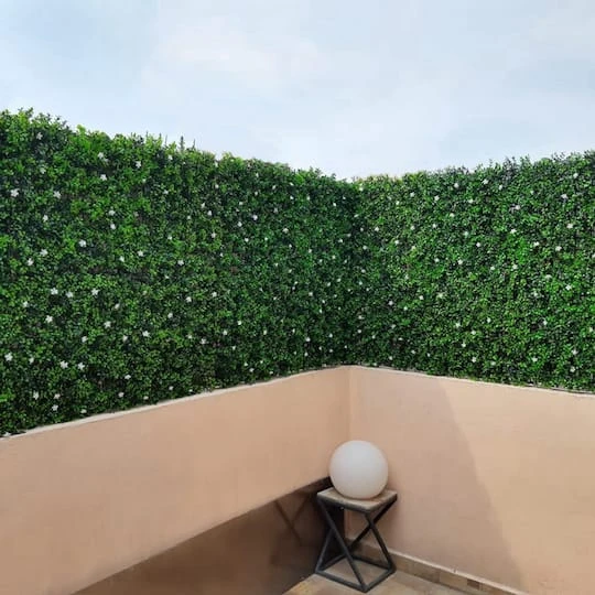 "Tulum" Artificial Foliage Plant Green Wall Panels, 4ct. 6 "Tulum" Artificial Foliage Plant Green Wall Panels, 4ct. - Image 6