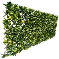 51" Expandable Lemon Leaf Lattice Screen -Michaels Shop D329646S 4