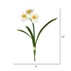 Cream Daffodil Spray, 3ct. 6 Cream Daffodil Spray, 3ct. -Michaels Shop D333748S 2