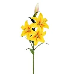 Yellow Lily Spray, 2ct.
