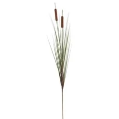 Grass Cattails Spray, 4ct.