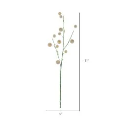 Yellow Pom Pom Spray, 3ct. -Michaels Shop D333843S 2