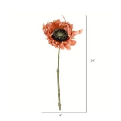 Orange Sunflower Stem, 4ct. -Michaels Shop D333846S 2