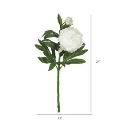 Cream Peony Stem, 3ct. -Michaels Shop D333855S 2