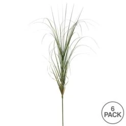 6 Pack: Green Curled Grass Spray -Michaels Shop D333858S 3