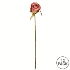 Mauve Rose Stem, 12ct. -Michaels Shop D333881S 3