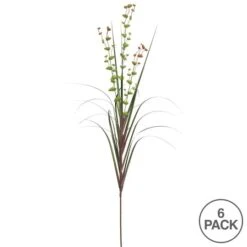 Green Grass & Eucalyptus Spray, 6ct. -Michaels Shop D333925S 3