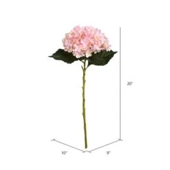 Pink Hydrangea Spray, 3ct. -Michaels Shop D333949S 2
