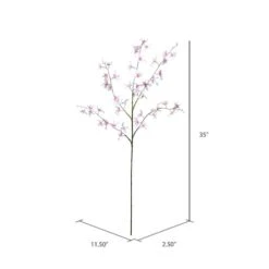 Mini Pink Dancing Orchid Spray, 3ct. -Michaels Shop D333985S 2