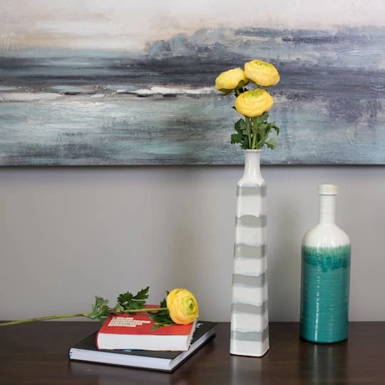 Yellow Ranunculus Artificial Stem, 4ct. 5 Yellow Ranunculus Artificial Stem, 4ct. - Image 5