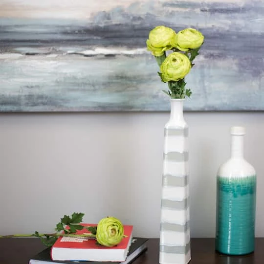 23" Green Ranunculus Artificial Stem, 4ct. 6 23" Green Ranunculus Artificial Stem, 4ct. - Image 6