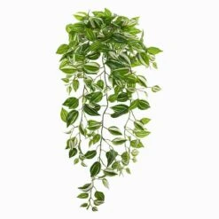 2.6ft. Purple Heart Evergreen Hanging Artificial Plant, 2ct.