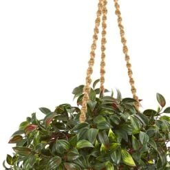 2.5ft. UV Resistant Mini Melon Artificial Plant In Hanging Basket -Michaels Shop D350542S 14