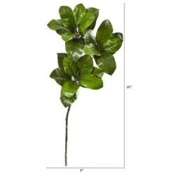 3ft. Magnolia Leaf Spray Plant, 3ct. -Michaels Shop D350909S 2