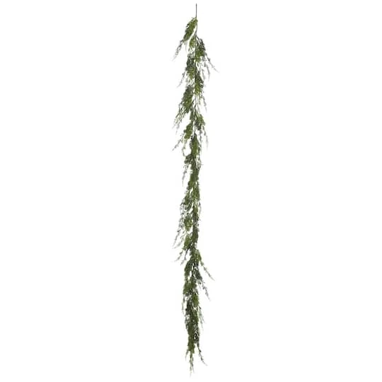 6ft. Green Monterey Cypress Garland 2 6ft. Green Monterey Cypress Garland - Image 2