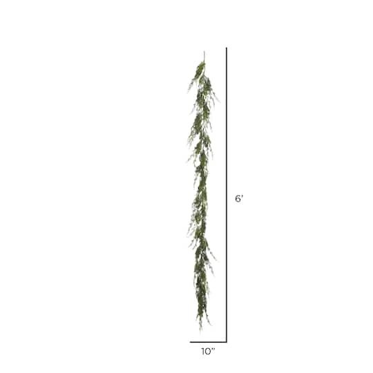 6ft. Green Monterey Cypress Garland 3 6ft. Green Monterey Cypress Garland - Image 3