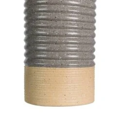 Glitzhome® Two-Tone Gray & Brown Metal Farmhouse Vase Set -Michaels Shop D353182S 8