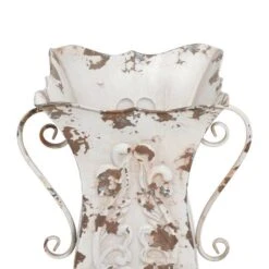 Beige Metal Vintage Vase -Michaels Shop D362975S 4