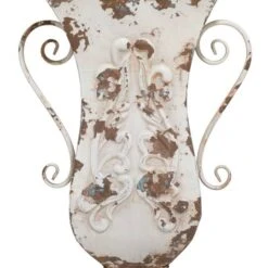 Beige Metal Vintage Vase -Michaels Shop D362975S 5