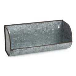 DII® Galvanized Metal Farmhouse Shelves, 2ct. 10 DII® Galvanized Metal Farmhouse Shelves, 2ct. -Michaels Shop D364560S 2