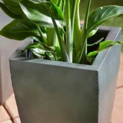 Gray Metal Modern Planter Set 10 Gray Metal Modern Planter Set -Michaels Shop D365647S 5