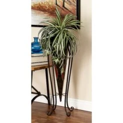 Brown Metal Rustic Planter With Curved Legs Set 13 Brown Metal Rustic Planter With Curved Legs Set -Michaels Shop D365676S 10