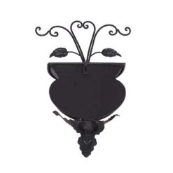 18" Dark Brown Iron Traditional Planter -Michaels Shop D365715S 5