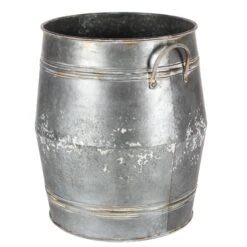 Metal Farmhouse Planter Set 16", 20" & 24" -Michaels Shop D365765S 3