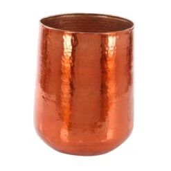 Copper Aluminum Glam Planter, 21", 16" & 13" 12 Copper Aluminum Glam Planter, 21", 16" & 13" -Michaels Shop D365788S 3