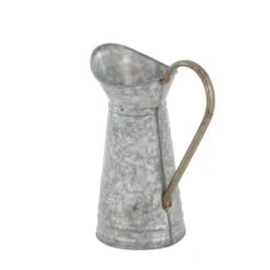 12" Iron Farmhouse Decorative Pitcher Vase -Michaels Shop D365798S 5