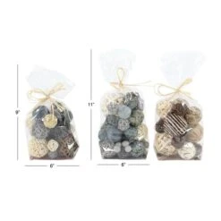 Mixed Dried Floral Country Orb Vase Filler, 3ct. -Michaels Shop D368545S 10