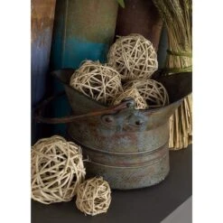 Natural Brown Dried Willow Orb Vase Filler, 2ct. -Michaels Shop D368561S 7