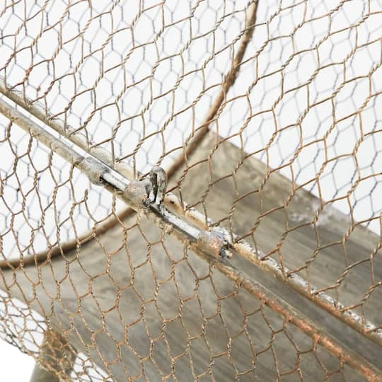 Gray Distressed Metal Farmhouse Pig Planter Set 5 Gray Distressed Metal Farmhouse Pig Planter Set - Image 5