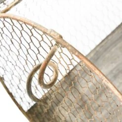 Gray Distressed Metal Farmhouse Pig Planter Set 16 Gray Distressed Metal Farmhouse Pig Planter Set -Michaels Shop D369892S 6