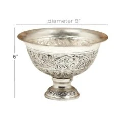 8" Silver Iron Traditional Planter -Michaels Shop D369894S 5